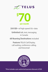 200 GB - $70