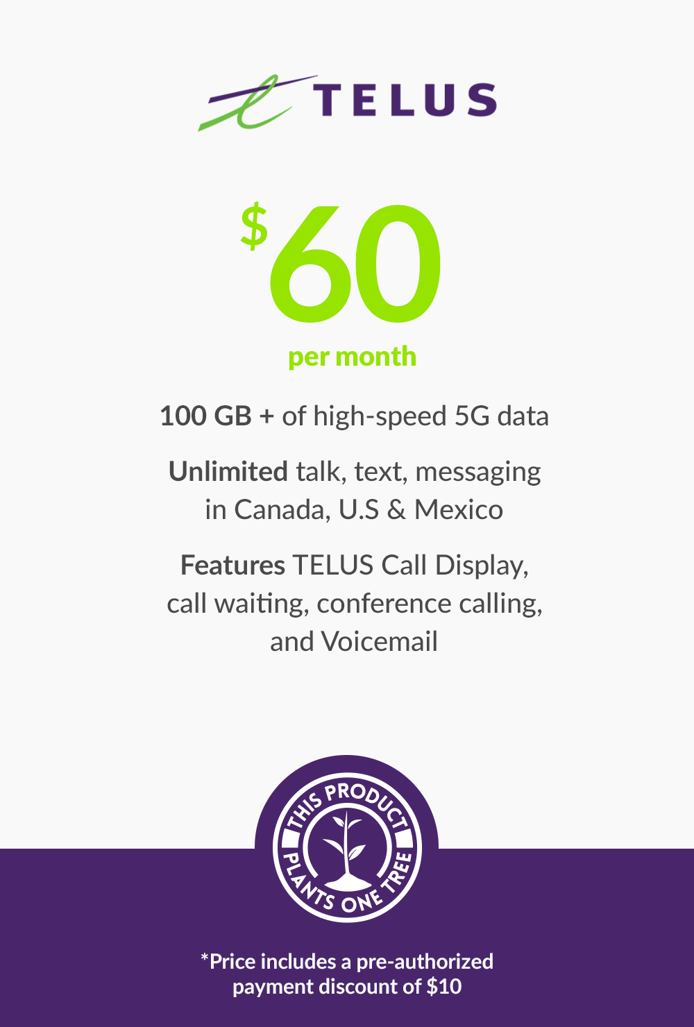 100 GB - $60