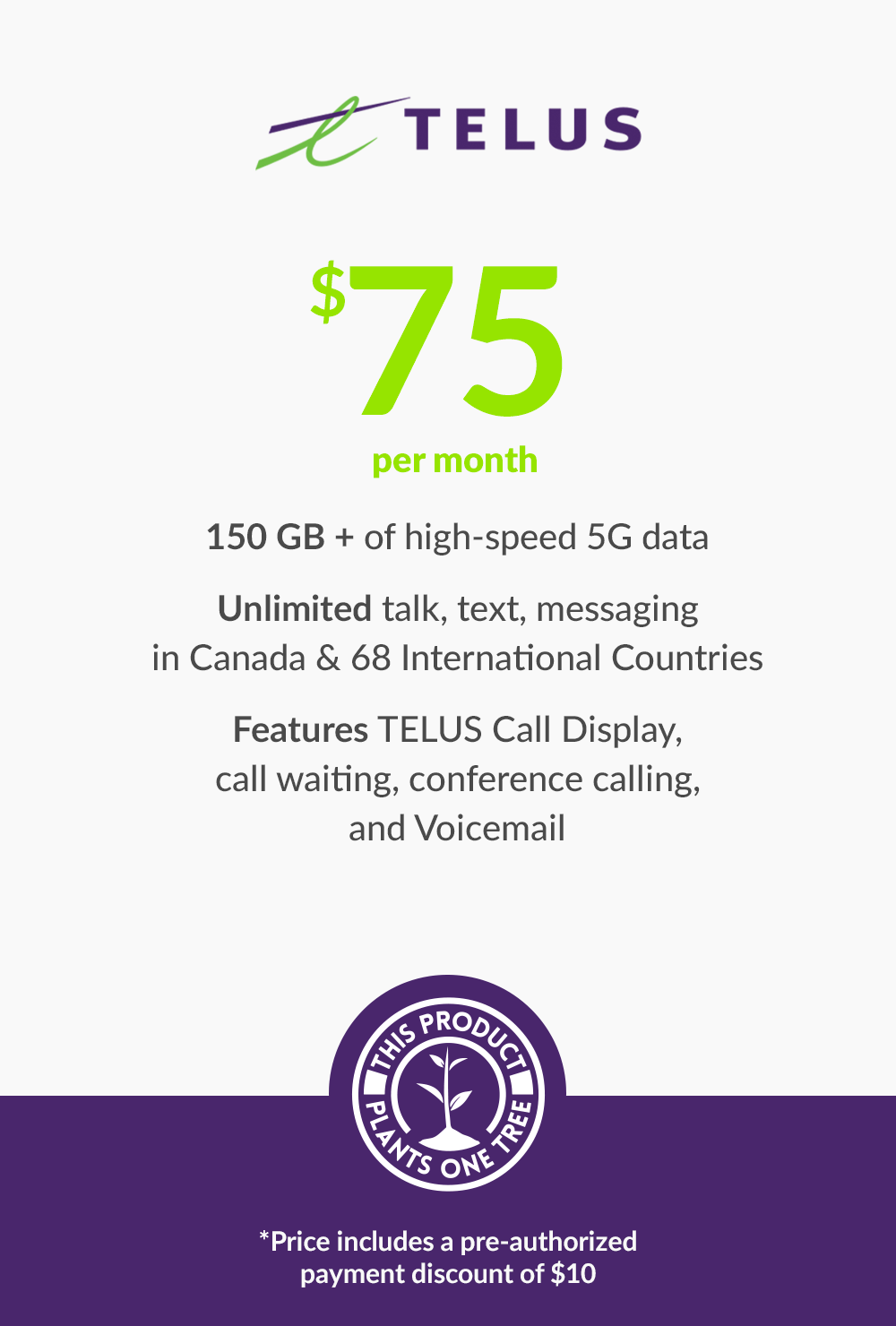 150 GB - $75